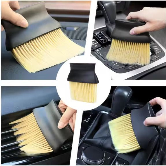 Car Interior Cleaning Brush Durable Quality Comfortable Grip