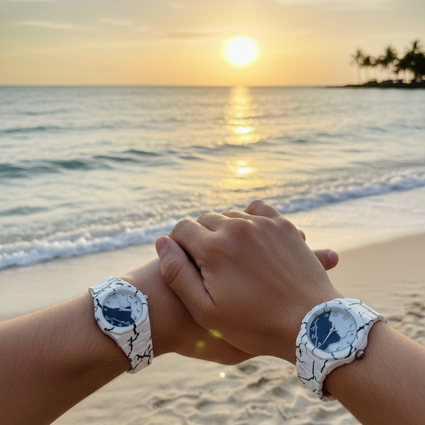 Tiger Aura Pair Watch – Stylish His & Her