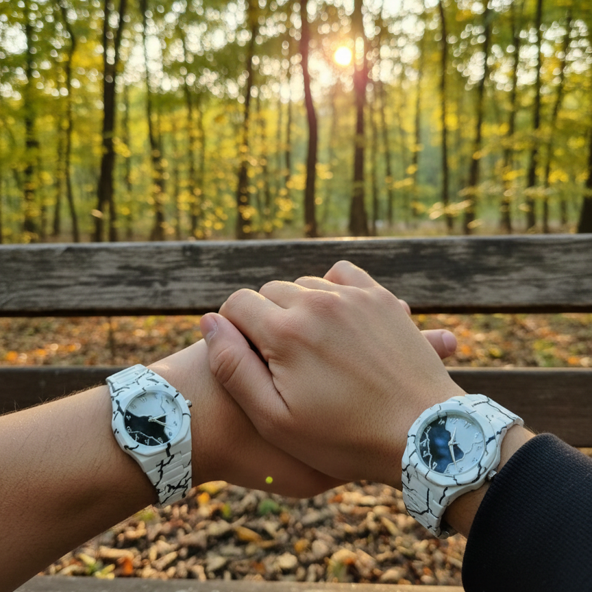 Tiger Aura Pair Watch – Stylish His & Her