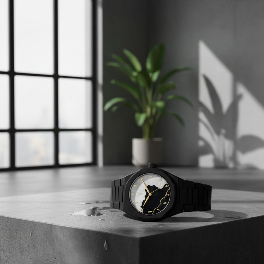 Black and White Aura Watch