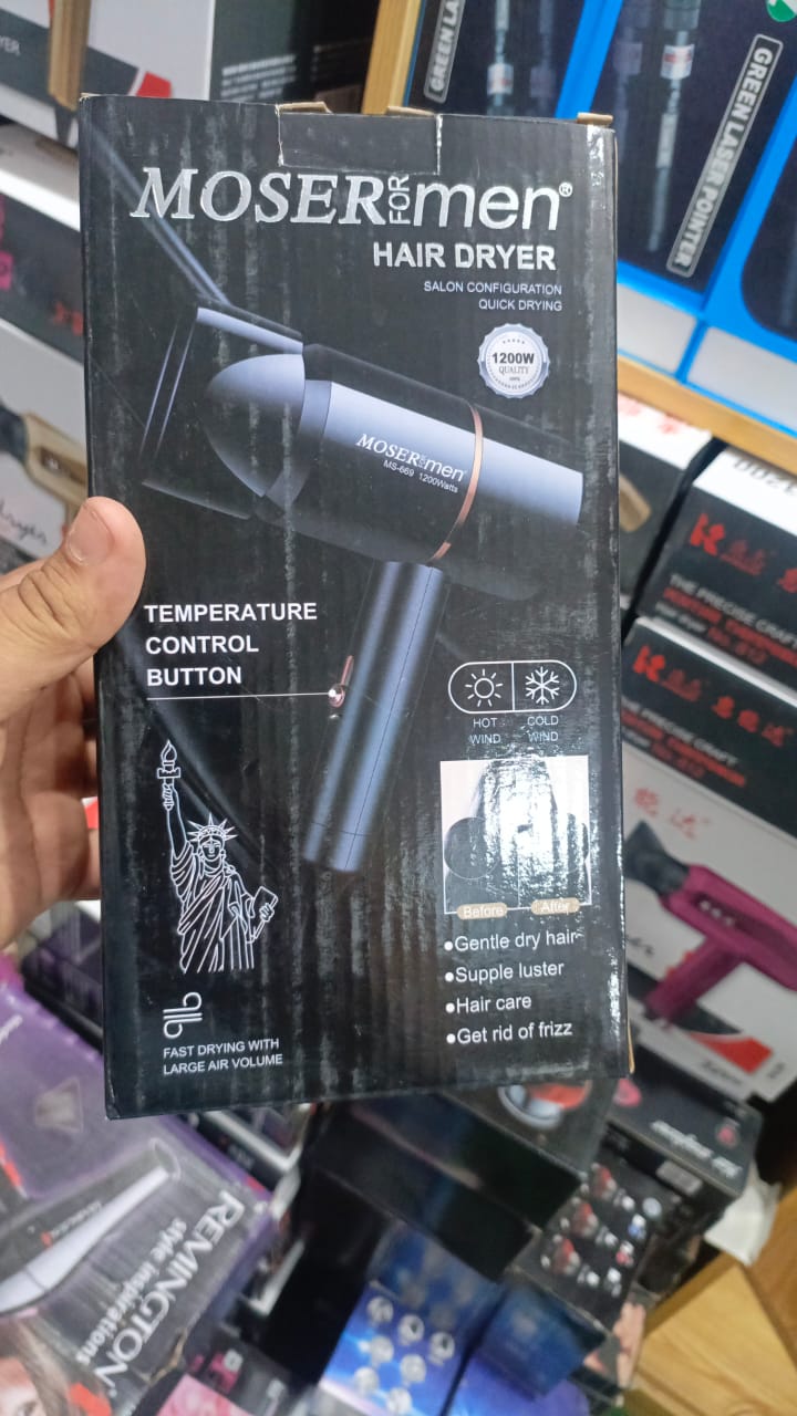 Mosermen 1200W Hair Dryer