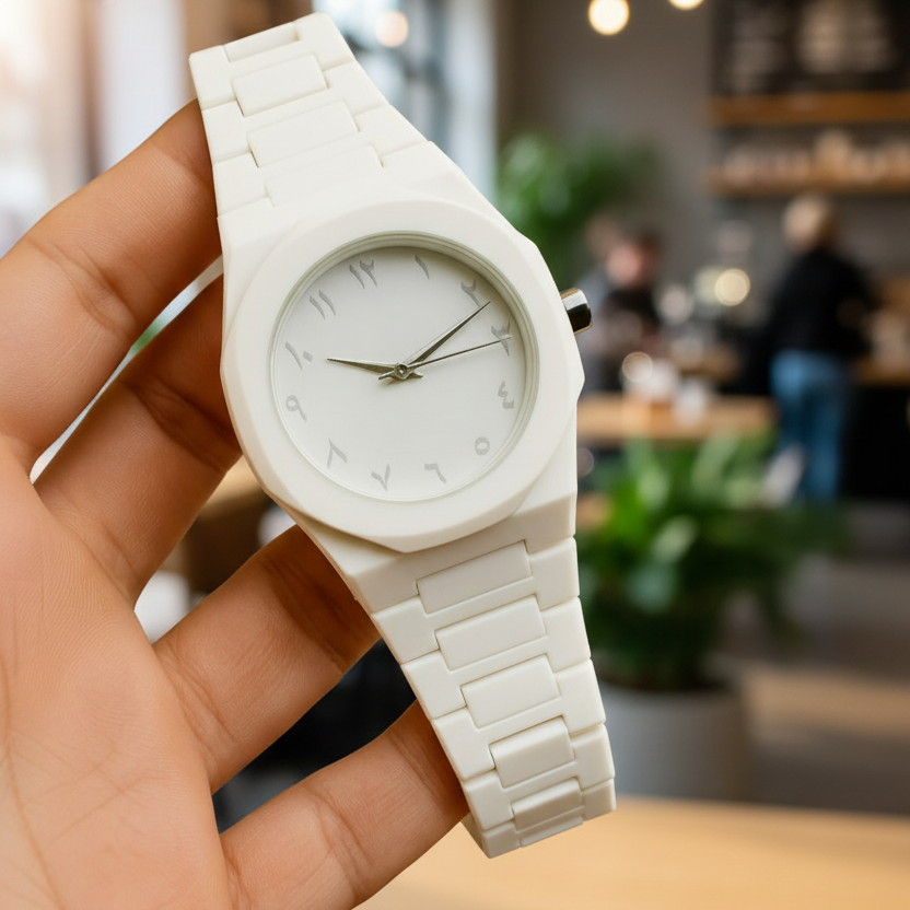 Full White Aura Watch